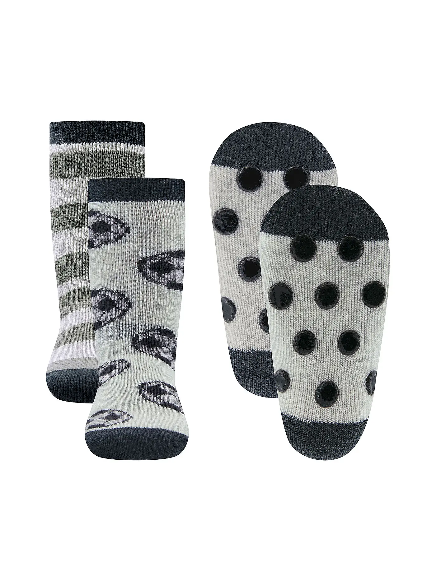 EWERS | Baby Socken 2er Pkg. grau | 